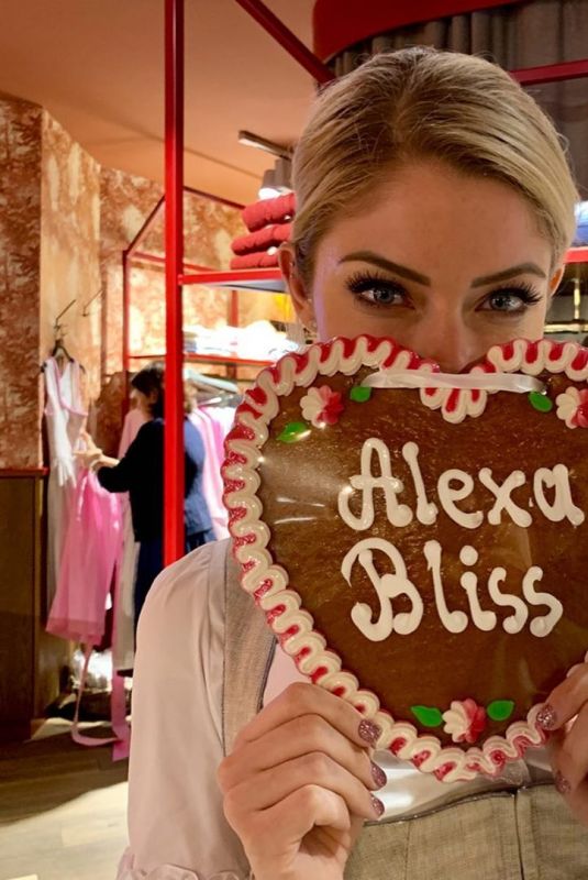 ALEXA BLISS Shopping for a Dirndl 09/26/2019
