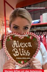 ALEXA BLISS Shopping for a Dirndl 09/26/2019