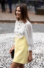 ALEXA CHUNG at Miu Miu Spring/Summer 2020 Show at Paris Fashion Week 10/01/2019