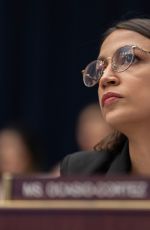 ALEXANDRIA OCASIO-CORTEZ at House Financial Services Committee Hearing in Washington D.C. 10/23/2019