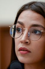 ALEXANDRIA OCASIO-CORTEZ at House Financial Services Committee Hearing in Washington D.C. 10/23/2019