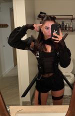 ALEXIS REN Getting Ready for Halloween - Instagram Photos 10/30/2019