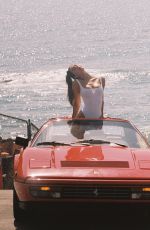 ALEXIS REN on the Set of a Photoshoot, September 2019