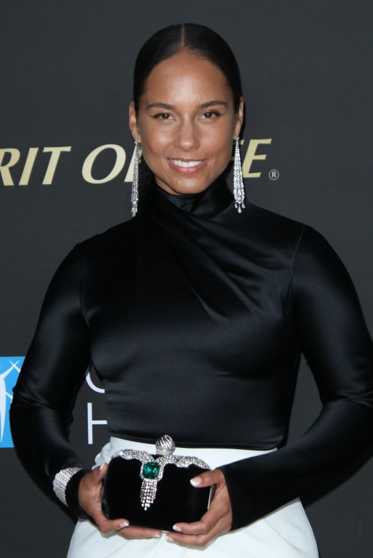 ALICIA KEYS at City of Hope Spirit of Life Gala 2019 in Santa Monica 10/10/2019
