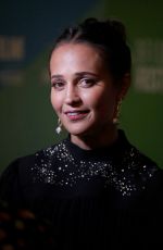 ALICIA VIKANDER at Earthquake Bird Premiere at 63rd BFI London Film Festival 10/10/2019