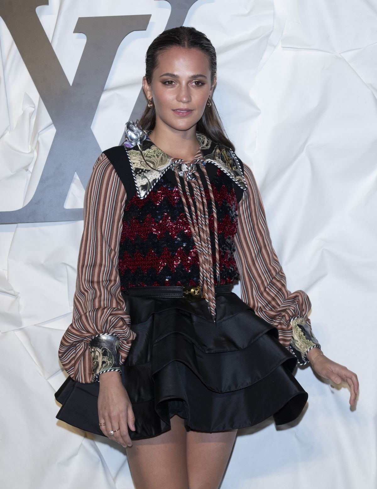 ALICIA VIKANDER at Louis Vuitton Maison Seoul Opening Party 10/30/2019 ...
