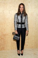 ALICIA VIKANDER at Louis Vuitton Show at Paris Fashion Week 10/01/2019