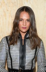 ALICIA VIKANDER at Louis Vuitton Show at Paris Fashion Week 10/01/2019