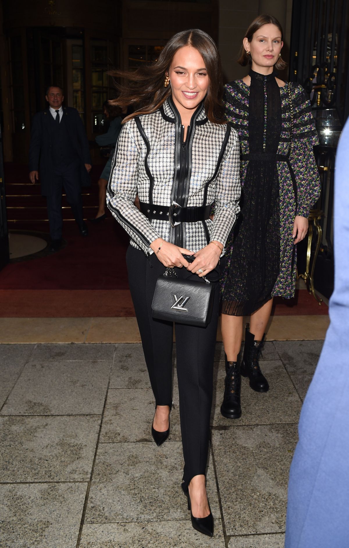 Alicia Vikander attends Louis Vuitton Cruise 2020 Fashion Show at