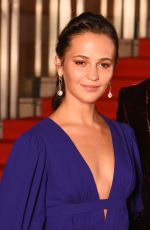 ALICIA VIKANDER at Tokyo International Film Festival Opening Ceremony 10/28/2019
