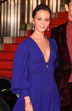 ALICIA VIKANDER at Tokyo International Film Festival Opening Ceremony 10/28/2019