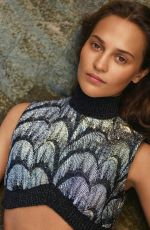 ALICIA VIKANDER for Marie Claire Magazine, France November 2019