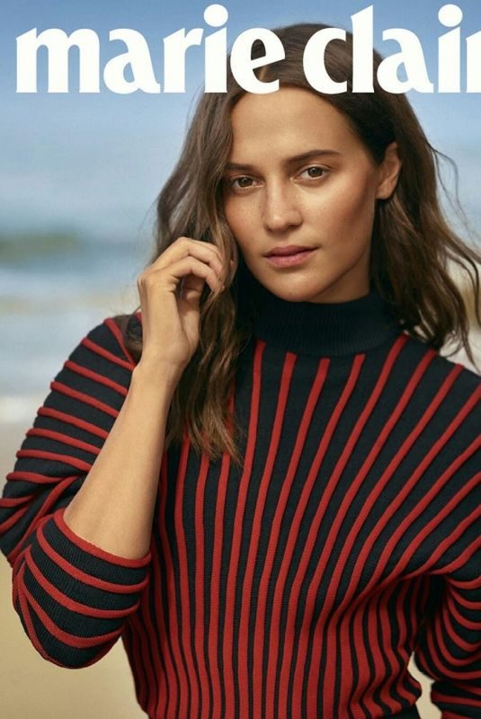 ALICIA VIKANDER for Marie Claire Magazine, France November 2019