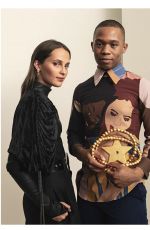 ALICIA VIKANDER in Mafame Figaro, October 2019