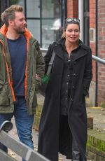 ALISON KING and David Stuckley Out in Alderley Edge in Cheshire 10/24/2019