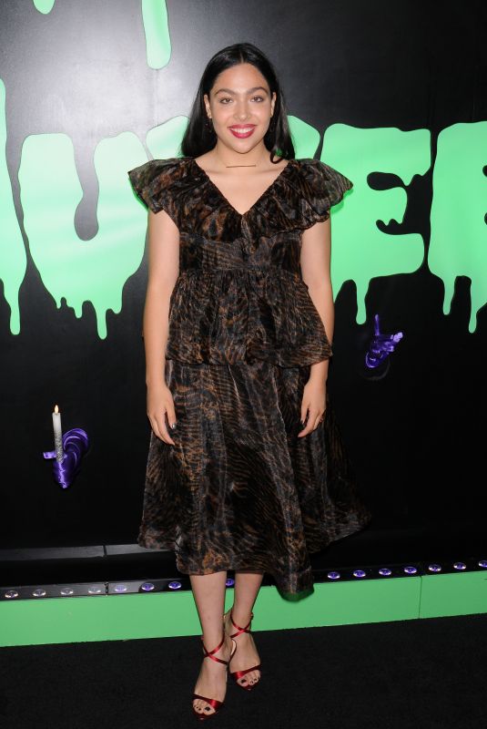 ALLEGRA ACOSTA at 2019 Huluween Celebration at New York Comic Con 10/04/2019