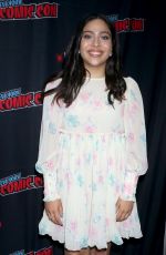 ALLEGRA ACOSTA at Runaways Show Panel at 2019 New York Comic Con 10/04/2019