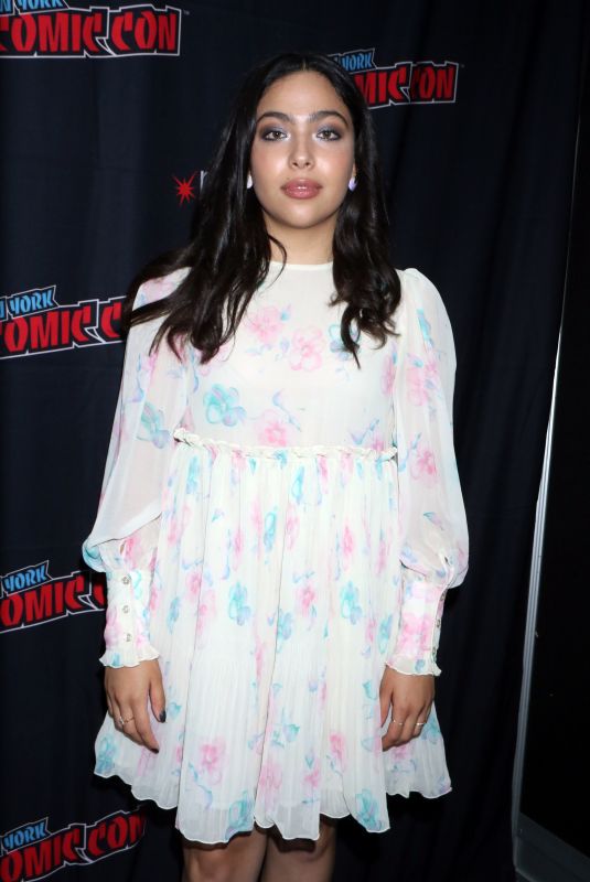 ALLEGRA ACOSTA at Runaways Show Panel at 2019 New York Comic Con 10/04/2019