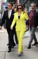 ALYSSA MILANO Arrives at Good Morning America in New York 10/14/2019