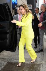 ALYSSA MILANO Arrives at Good Morning America in New York 10/14/2019
