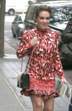 ALYSSA MILANO Arrives at The View in New York 10/16/2019