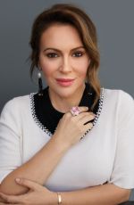 ALYSSA MILANO in Working Mother Magazine, October 2019