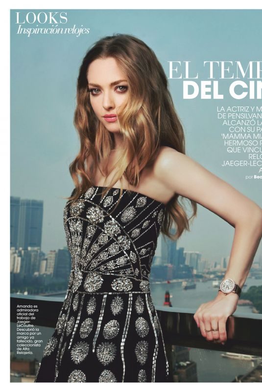 AMANDA SEYFRIED in Marie Claire Magazine, Spain November 2019