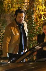 AMBER HEARD and Andy Muschietti at San Vicente Bungalows in West Hollywood 10/27/2019