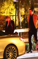 AMBER HEARD and Andy Muschietti at San Vicente Bungalows in West Hollywood 10/27/2019