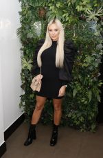 AMBER TURNER at Strawberry Glow Beauty Salon Relaunch in London 10/12/2019