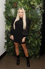 AMBER TURNER at Strawberry Glow Beauty Salon Relaunch in London 10/12/2019