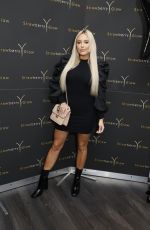 AMBER TURNER at Strawberry Glow Beauty Salon Relaunch in London 10/12/2019