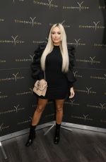 AMBER TURNER at Strawberry Glow Beauty Salon Relaunch in London 10/12/2019
