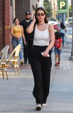 AMELIA HAMLIN at a Nail Salon in Los Angeles 10/25/2019
