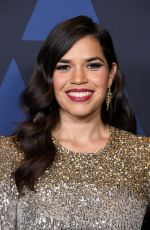 AMERICA FERRERA at AMPAS 11th Annual Governors Awards in Hollywood 10/27/2019