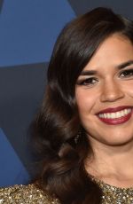 AMERICA FERRERA at AMPAS 11th Annual Governors Awards in Hollywood 10/27/2019