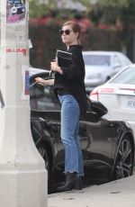 AMY ADAMS Out in Los Angeles 10/27/2019