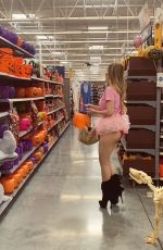 ANA BRAGA Shopping at Walmart in Los Angeles 10/08/2019