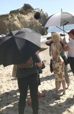 ANA DE ARMAS on the Set of Blonde in Malibu 10/06/2019
