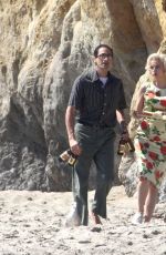 ANA DE ARMAS on the Set of Blonde in Malibu 10/06/2019