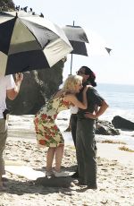 ANA DE ARMAS on the Set of Blonde in Malibu 10/06/2019