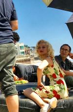ANA DE ARMAS on the Set of Blonde in Malibu 10/06/2019