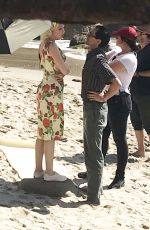 ANA DE ARMAS on the Set of Blonde in Malibu 10/06/2019