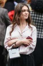 ANAMARIA VARTOLOMEI at Chanel Fashion Show at PFW in Paris 10/01/2019
