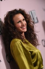 ANDIE MACDOWELL at LA Dance Project Gala in Los Angeles 10/19/2019