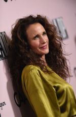 ANDIE MACDOWELL at LA Dance Project Gala in Los Angeles 10/19/2019