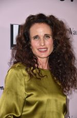 ANDIE MACDOWELL at LA Dance Project Gala in Los Angeles 10/19/2019