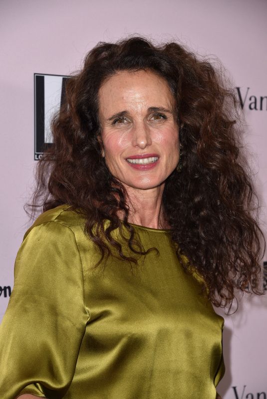 ANDIE MACDOWELL at LA Dance Project Gala in Los Angeles 10/19/2019