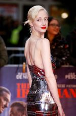 ANDREA RISEBOROUGH at The Irishman Screening and Closing Gala at 63rd BFI London Film Festival 10/13/2019