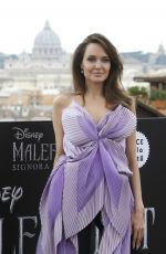ANGELINA JOLIE at Maleficent: Mistress of Evil Photocall in Rome 10/07/2019